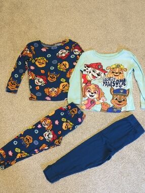 Paw Patrol Pajama 4 Piece Mix And Match Set